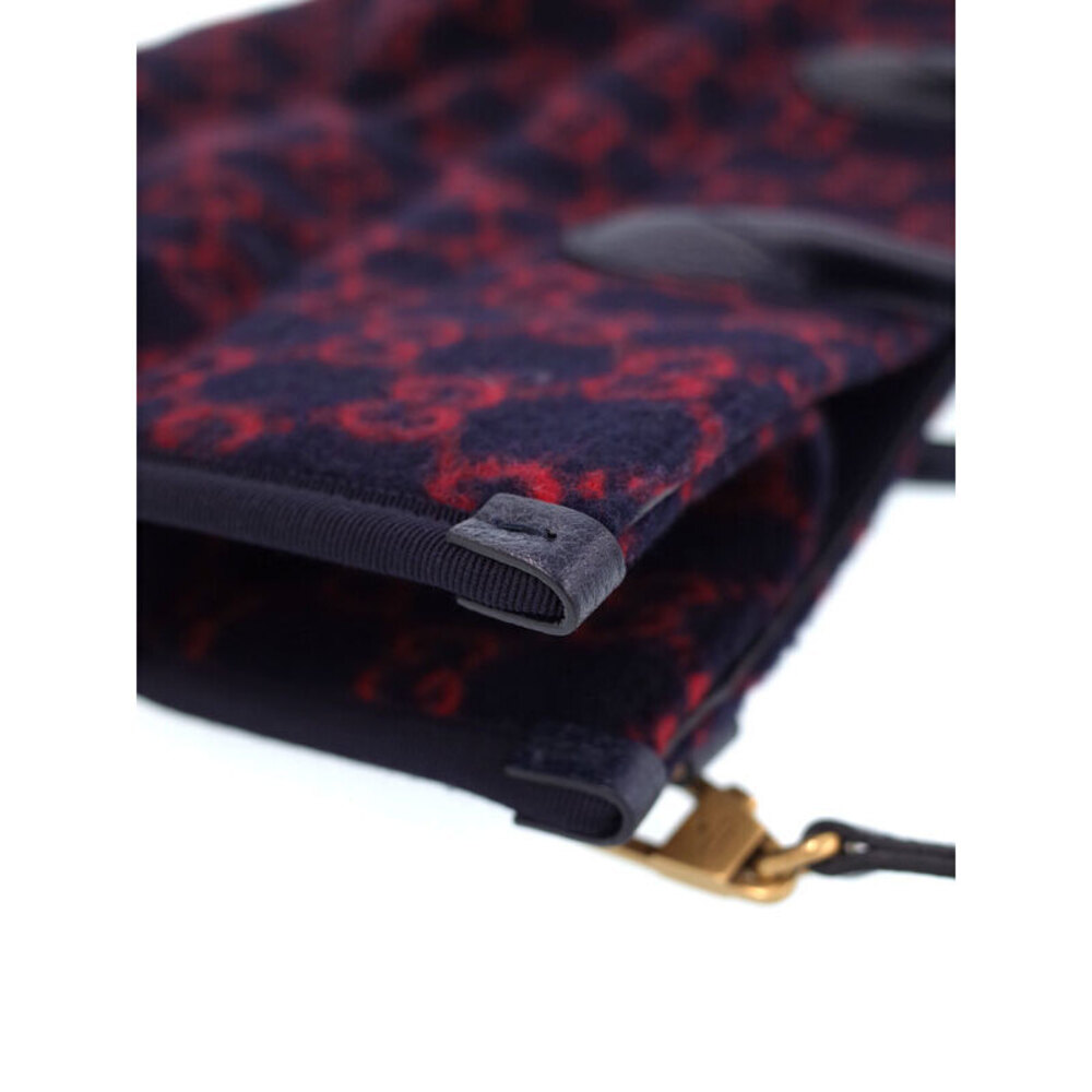 GUCCI GG Wool Tote Bag - Picture 6 of 9